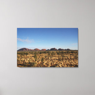 Lienzo Kata Tjuta - Las Olgas al amanecer en Australia