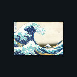 Lienzo Katsushika Hokusai - La gran ola de Kanagawa<br><div class="desc">La gran ola de Kanagawa / La ola - Katsushika Hokusai,  1829-1833</div>