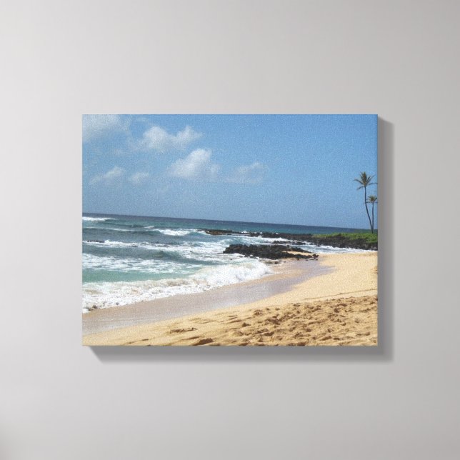 Lienzo Kauai Ocean Scene Canvas (Anverso)