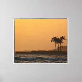 Lienzo Kauai Ocean Sunset