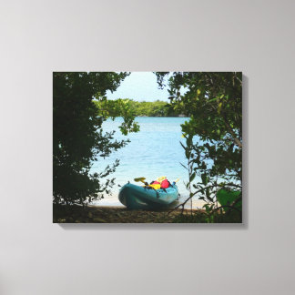 Lienzo Kayak en St. Thomas Islas Vírgenes Estadounidenses