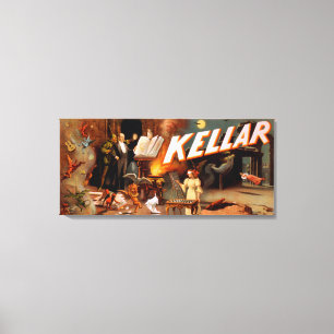 Lienzo Kellar en un cuarto por completo del poster mágic