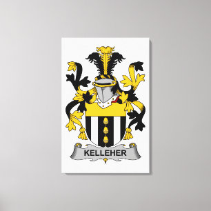 Lienzo Kelleher Family Crest