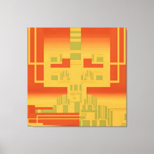 Lienzo Ken Gage Central Processing Unicorn Bella Artes