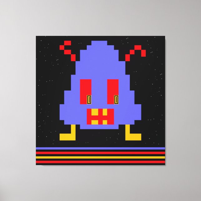 Lienzo Ken Gage GROF Surrealist Dream Pop Arcade (Anverso)