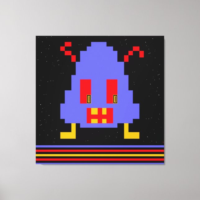 Lienzo Ken Gage GROF Surrealist Dream Pop Arcade (Anverso)