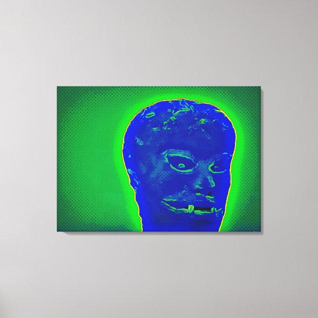 Lienzo Ken Gage Lugo Surrealismo Pop Supremo (Anverso)