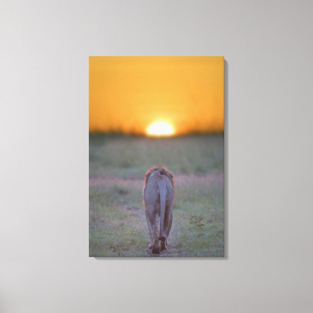 Lienzo Kenia, Masai Mara 2 (Anverso)