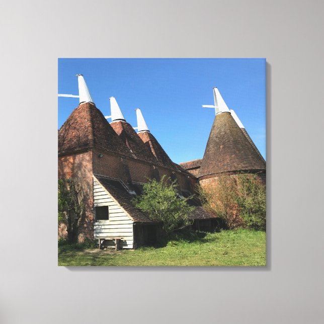 Lienzo Kentish Oast (Anverso)