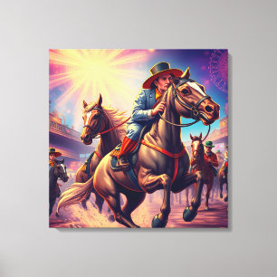 Lienzo Kentucky Derby