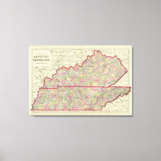 Lienzo Kentucky, Tennessee 2