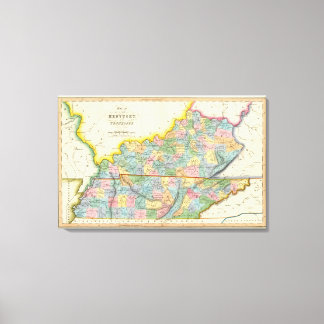 Lienzo Kentucky, Tennessee 3