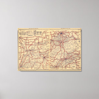 Lienzo Kentucky, Tennessee 4