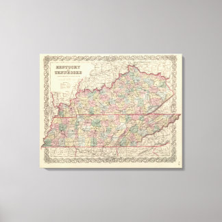 Lienzo Kentucky y Tennessee