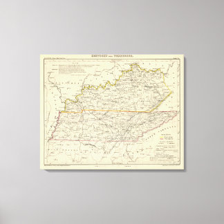 Lienzo Kentucky y Tennessee