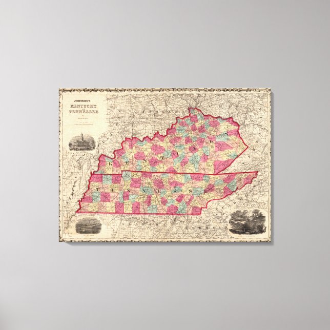 Lienzo Kentucky y Tennessee 2 (Anverso)
