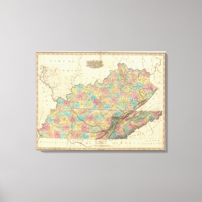 Lienzo Kentucky y Tennessee 2 (Anverso)