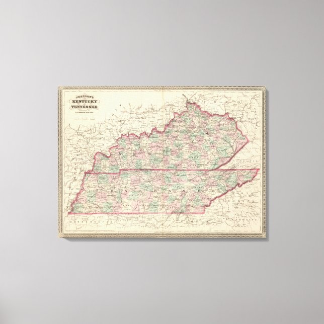 Lienzo Kentucky y Tennessee 3 (Anverso)