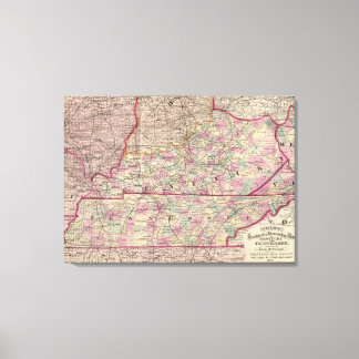 Lienzo Kentucky y Tennessee 4