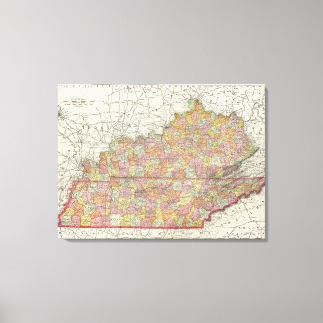 Lienzo Kentucky y Tennessee 5 (Anverso)