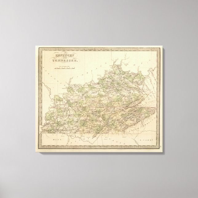 Lienzo Kentucky y Tennessee 8 (Anverso)