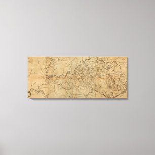Lienzo KentuckyPanoramic MapKentucky