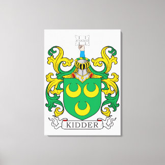 Lienzo Kidder Family Crest