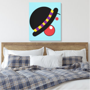 Lienzo Kids Room Happy Face Clown
