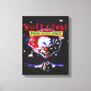 Lienzo Killer Klowns Clowns From Outer Space Movie Horror