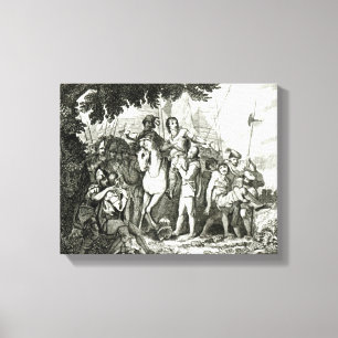 Lienzo Kindness a un soldado, 1815 de sir Philip Sidney