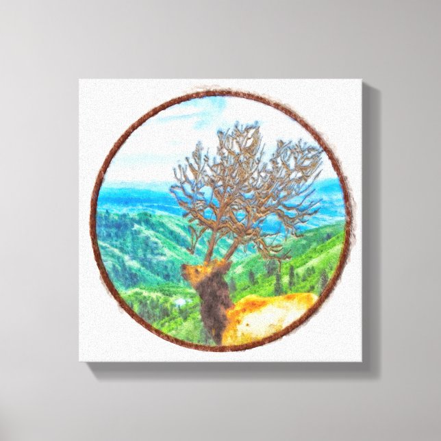 Lienzo King Cervus (Anverso)