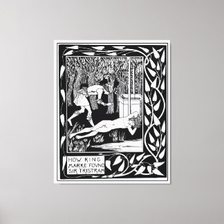Lienzo King Mark y Sir Tristram