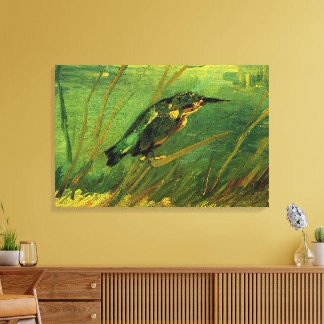 Lienzo Kingfisher por Vincent van Gogh (Insitu (Sala de estar))