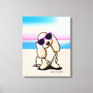 Lienzo KiniArt ASCOB Cocker Spaniel Dog Beach