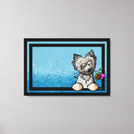 Lienzo KiniArt Ash Cairn Terrier Art