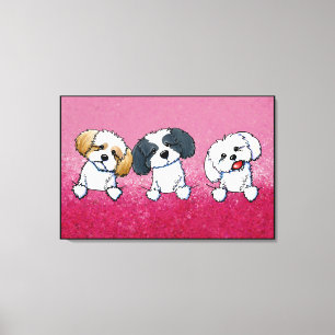 Lienzo KiniArt Shih Tzu