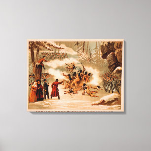 Lienzo Kiralfy "en todo el mundo" masacre india