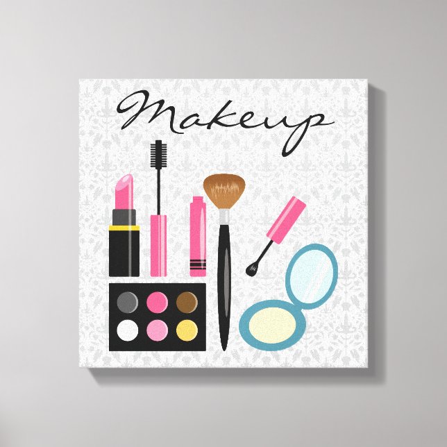 Lienzo Kit de Maquillaje Chic y Lindo (Anverso)