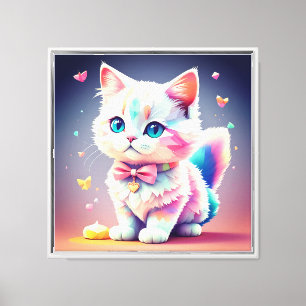 Lienzo Kitten-84301 de color lindo