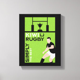 Lienzo Kiwi NZ Rugby