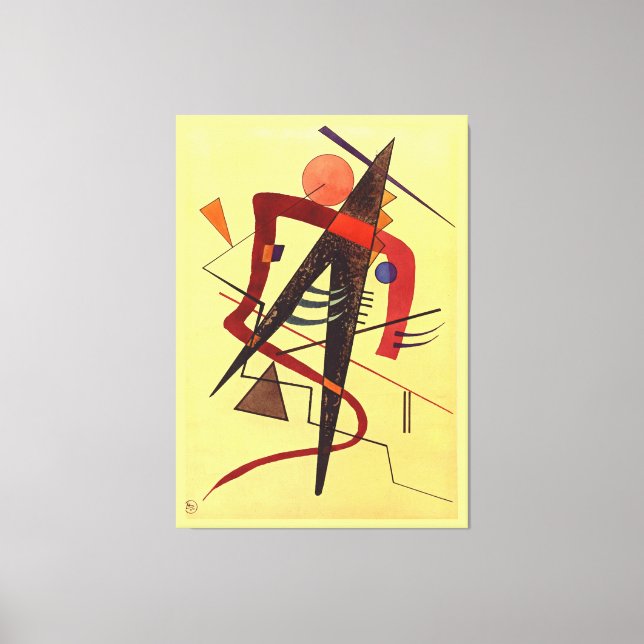 Lienzo Klee - Cálido (Anverso)