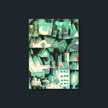 Lienzo Klee - Ciudad soñada<br><div class="desc">Ciudad soñada,  arte abstracto de Paul Klee</div>