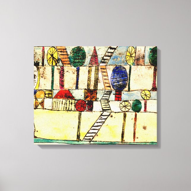 Lienzo Klee - El Loco Loco (Anverso)