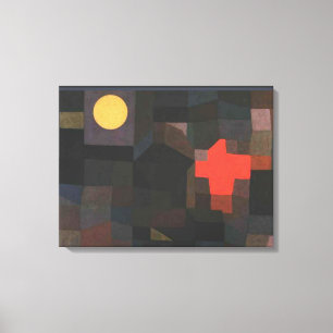 Lienzo Klee - Fuego, Luna Llena,