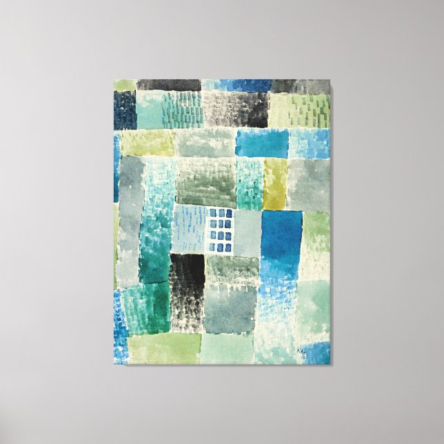 Lienzo Klee - Primera Casa en un Acuerdo (Anverso)