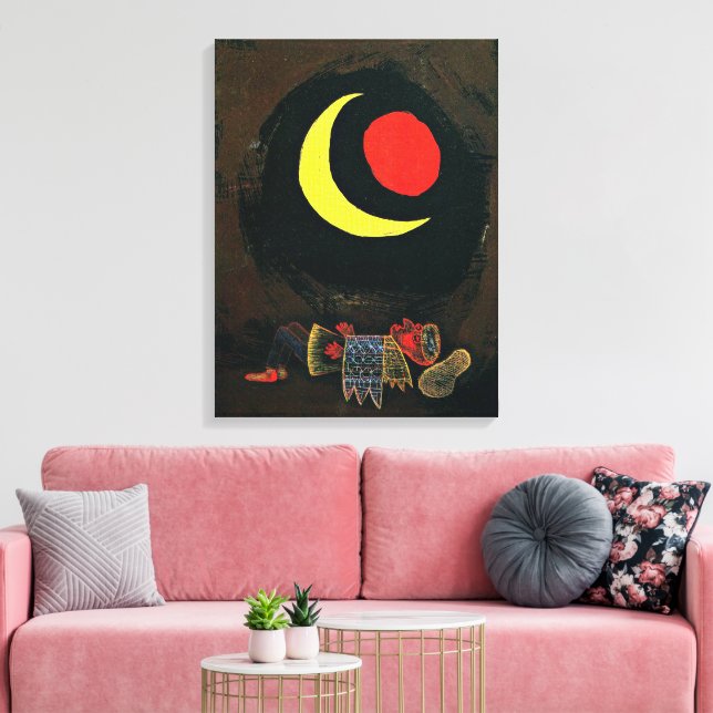 Lienzo Klee - Sueño Fuerte (Insitu (Sala de estar))
