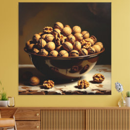 Lienzo Kleine Kraftpakete – Die Welt der Nüsse
