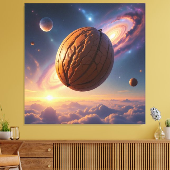 Lienzo Kleine Kraftpakete – Die Welt der Nüsse (Insitu (Sala de estar))