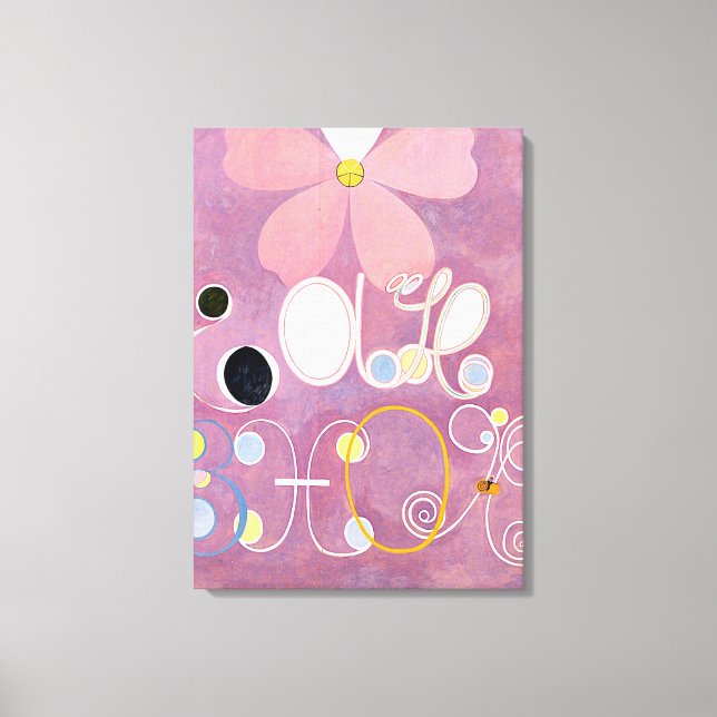 Lienzo Klint - El número 05 más grande (Anverso)