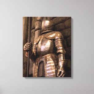 Lienzo Knight en Armor